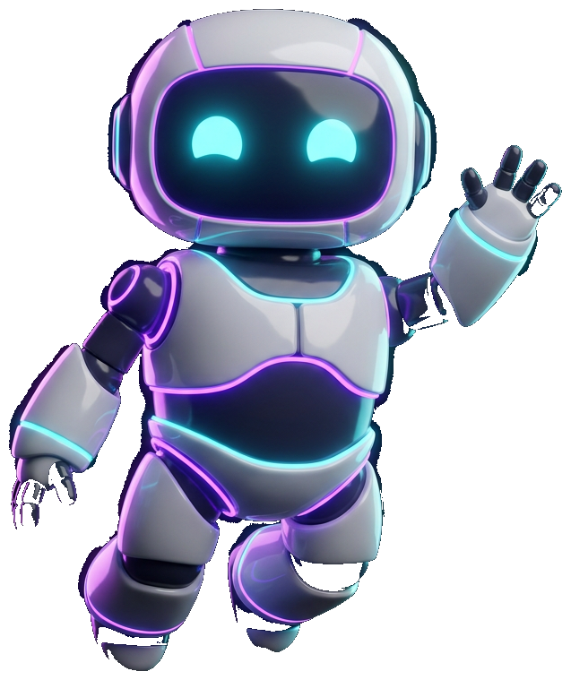 Cute AI companion robot
